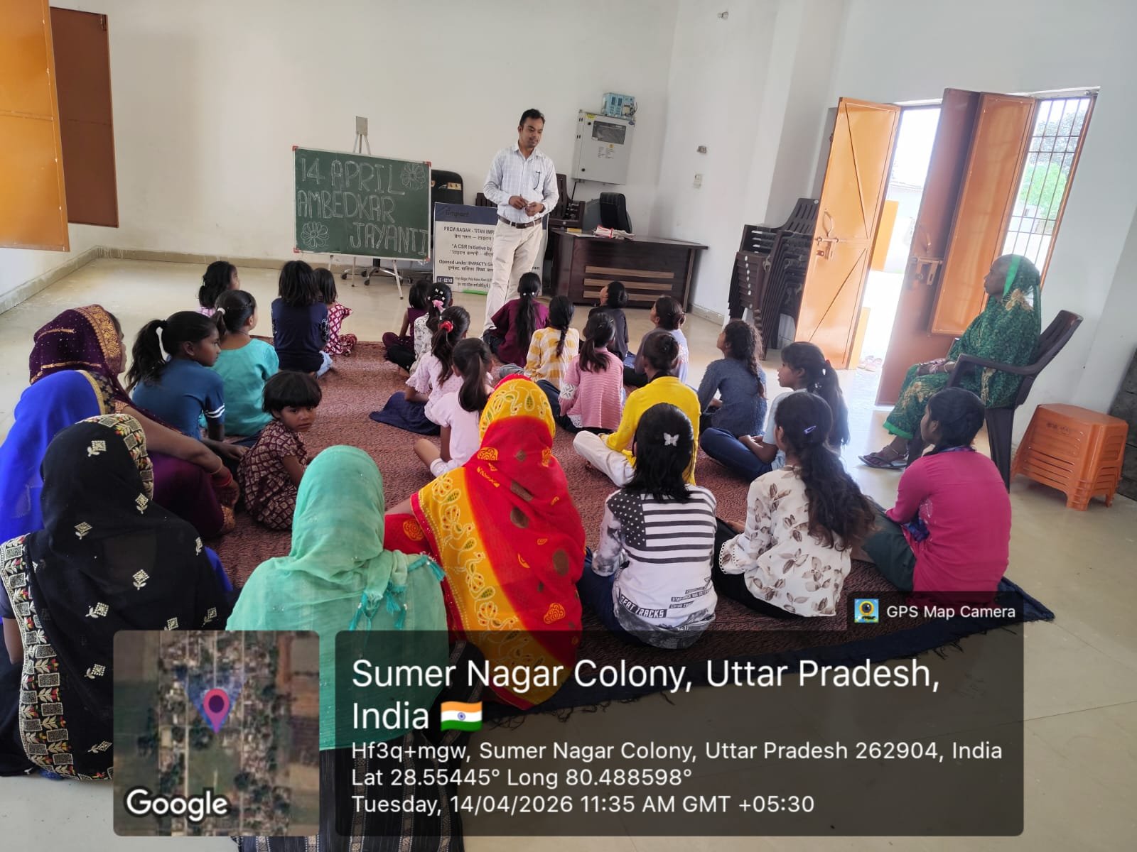 Dr. B.R. Ambedkar Jayanti Celebrated with Great Fervor at Girls  Education Centers